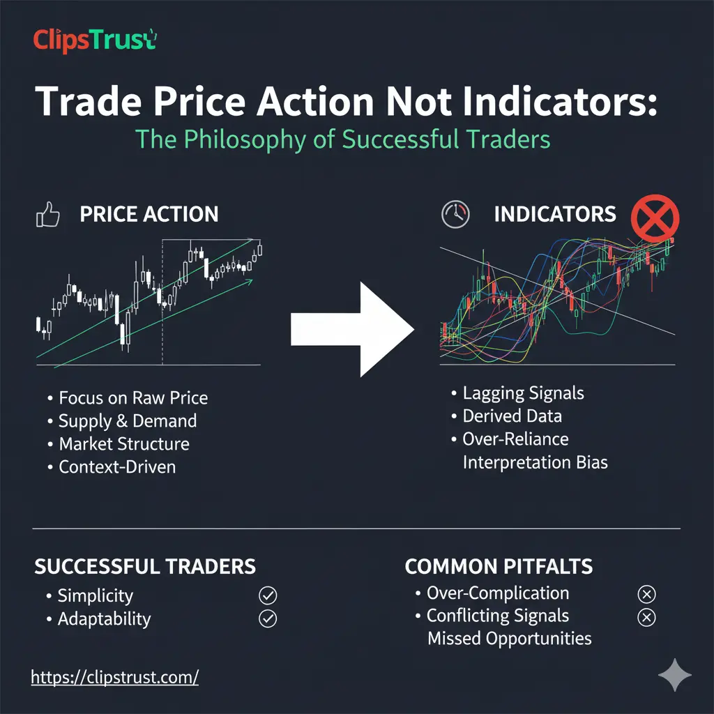 trade price action not indicators